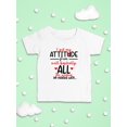 thumbnail image 3 of Smartprints Infants Graphic Bodysuit - I Got My Attitude - Regular Fit 100% Cotton, 3 of 4