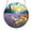 #-02F, variant on Floral Meadow Landscape Acrylic Puzzle Suncatcher, 7.4 Inch 83 Pieces Stained Glass DIY Kit J