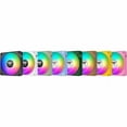 thumbnail image 3 of Thermaltake CT120 EX Reverse ARGB Sync PC Cooling Fan Bubble Pink (3-Fan Pack), 3 Pack, 3 of 9