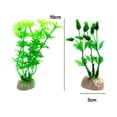 thumbnail image 2 of Plantas de acuario, plantas artificiales decoradas con peceras, empaquetadas en 10 piezas., 2 of 5
