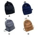 thumbnail image 5 of Sonducket de pana contenedor multiusos Universal mujeres hombres Color sólido estudiante mochilas accesorios de ropa bolsas de almacenamiento Mochilas Azul, 5 of 5