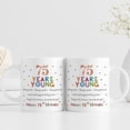 thumbnail image 6 of 75th Birthday Gifts for Women Men - 75 Years Young Birthday Mug - 75th Birthday Gifts for Grandma Grandpa Mom Dad Friend Sister Brother Uncle Aunt Coworker - 11oz Coffee Mug, 6 of 6