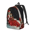 thumbnail image 1 of Goofa The Nightmare Before Christmas Pattern Durable Canvas Daypack - High-Quality Vintage Backpack, Compact & Versatile for Travel and Everyday Use-Small, 1 of 5