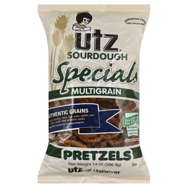 Utz Specials Multigrain Pretzels, 14 Oz.