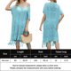 thumbnail image 2 of Falda Vestido de playa con bikini sexy para mujer Vestido de verano con borlas y cuello en V (Azul lago Talla única) Ygjytge lago azul Única para Mujer, 2 of 8