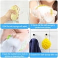 thumbnail image 7 of Bath Sponge for Women, Men, Sponge Loofah Body Scrubber Shower Sponge by Casewin,Shower Pouf Cleaning Loofahs Sponge Body Sponges for Shower Exfoliating (3 Colors & Large Size ), 7 of 7