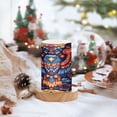 thumbnail image 2 of Yayeee Flameless Candles with Remote Flickering Battery Operated Multi Color Changing, Blue Abstract Eagle, 2 of 7