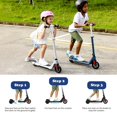 Caroma Electric Scooter for Kids Ages 612, KickStart Boost Kids