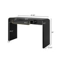thumbnail image 2 of Noble House Wood Console Table with Storage, Narrow Entryway Sofa Table for Living Room, Hallway, or TV Stand Use,Black, 2 of 9