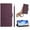 Darkpurple, variant on ELEHOLD Case for Motorola G Stylus 5G (2025), RFID Blocking Wallet Case with Crossbody Strap & Wristlet, PU Leather Flip Cover with Kickstand & Card Slots,Darkpurple