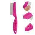 thumbnail image 3 of Durable Handle Pet Grooming Brush for Pet 7.09"x1.57" Rose Red, 3 of 6