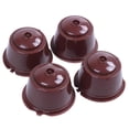 thumbnail image 2 of 4 piezas para cápsulas de café recargables de plástico con cuchara y cepillo 200 reutilizables compatibles, 2 of 5