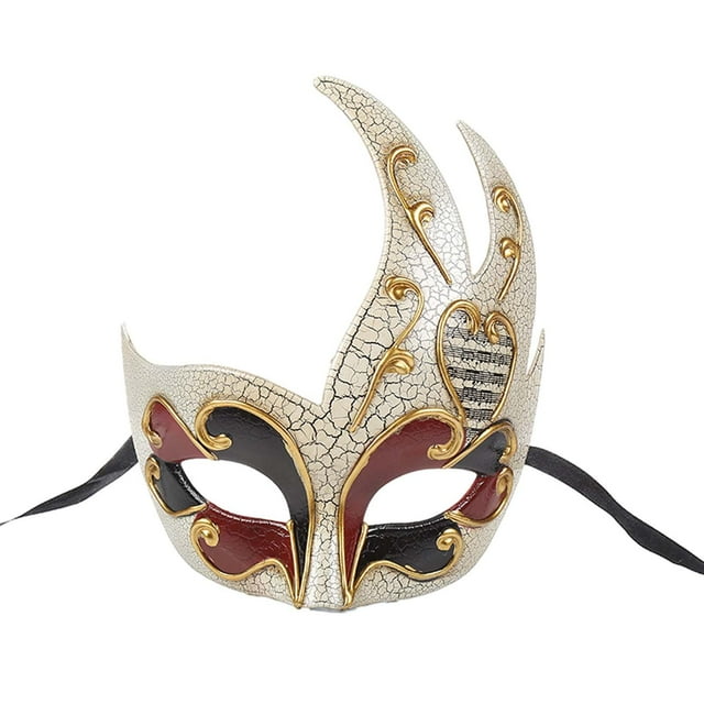 Masquerade Clubs Cosplay Props Themed Party Decorative Flame Shape Red