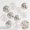 Silver，Clear, variant on 9 Pcs Red Blue Silver Round Foil Balloons, Xinshengli 22 Inch 4D Metallic Balloons, Large Round Foil Ball Balloon for 4th of July Birthday Birthday Graduation Party Decorations
