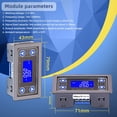 thumbnail image 2 of CenryKay Generador de señal ajustable PWM Frecuencia de pulso Ciclo de trabajo Onda rectangular Generador de señal de onda cuadrada DC 3.3-35V 5-30mA Módulo de pantalla LCD, 2 of 5