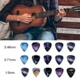 thumbnail image 4 of Soidarity 15 uds, púas para guitarra, plectro, celuloide, eléctrica, suave, púas para guitarra, bajo, accesorios para guitarra acústica, no Accesorios para instrumentos musicales, 4 of 6