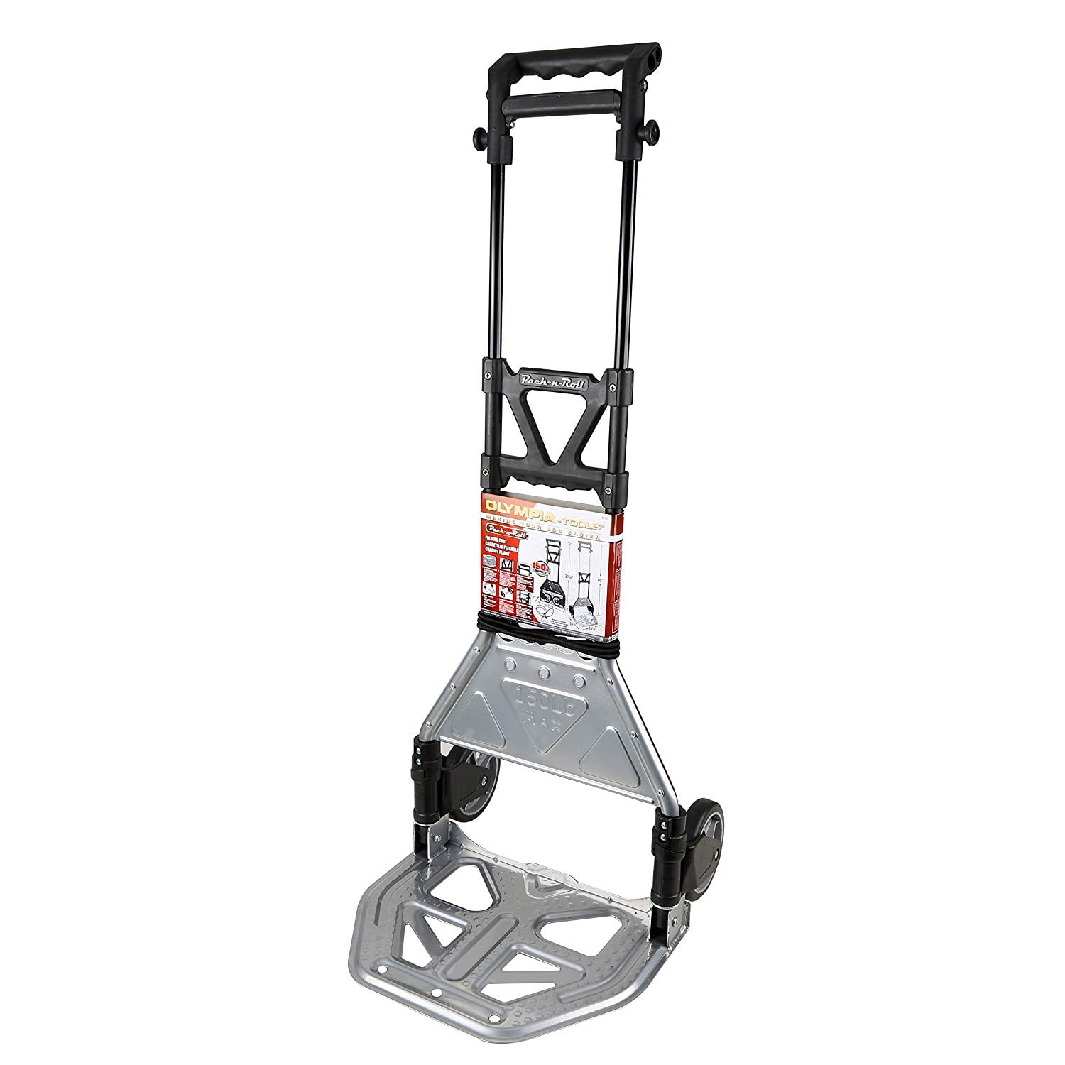 150lbs Capacity Pack-N-Roll 85-609-917 Steel Folding Cart 150lbs Capacity Pack-N-Roll 85-609-917 Steel Folding Cart
