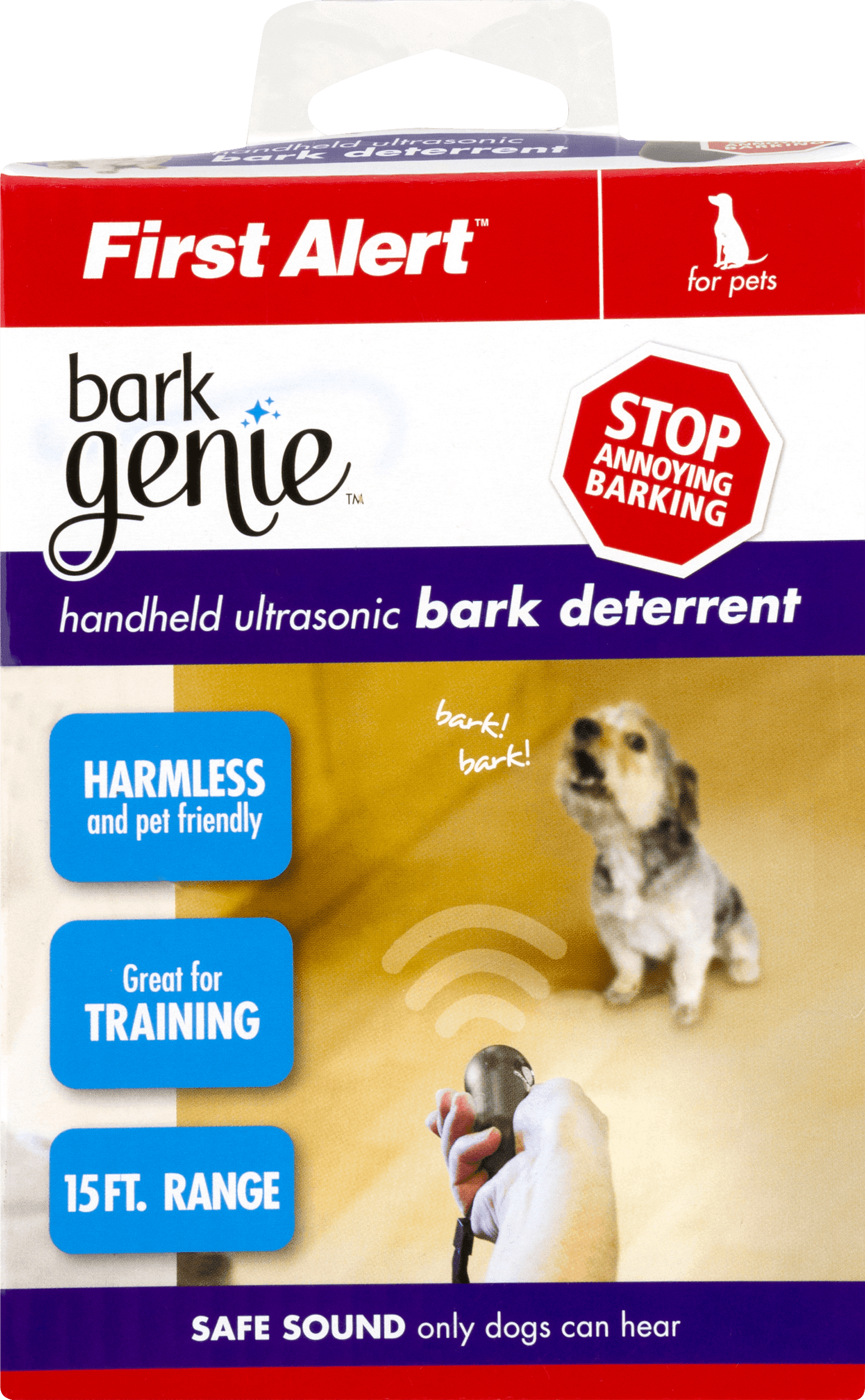 first alert dog bark genie