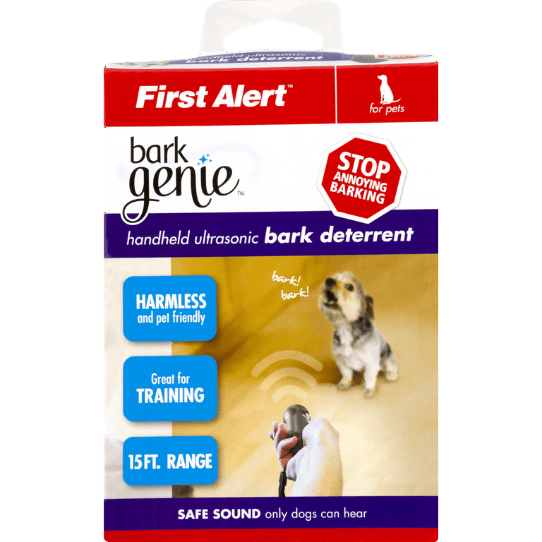 First alert bark genie handheld shop bark control