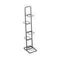 thumbnail image 2 of koolsoo Basketball Ball Storage Rack Basketball Rack for Indoor Outdoor Kindergarten Black, 2 of 9
