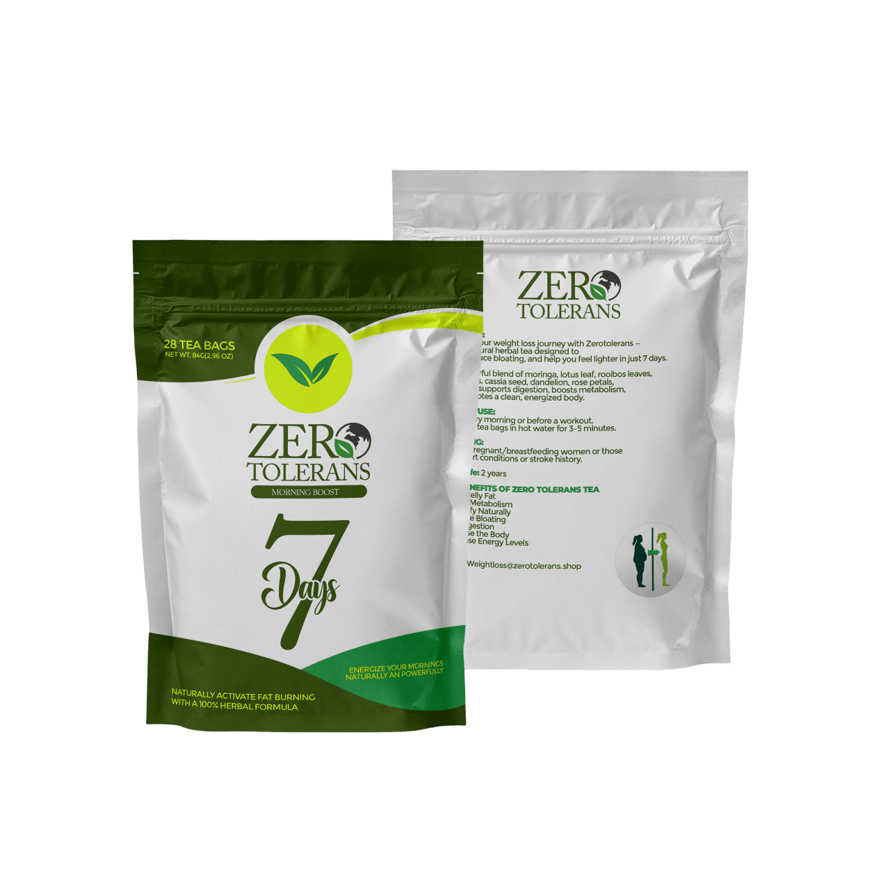 Zero Tolerans Tea Cleanse Slim & Refresh 28 Tea Bags