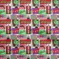 thumbnail image 1 of oneOone Cotton Silk Red Fabric California Ocean Ride Sewing Craft Projects Fabric Prints By Yard 42 Inch Wide, 1 of 4