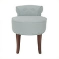 thumbnail image 1 of Safavieh Hannah Birch Wood Vanity Chair in Light Blue, 1 of 1