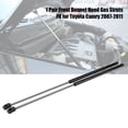 thumbnail image 3 of Bonnet Gas Strut, 2pcs Black Hood Gas Springs Solid  For Auto, 3 of 8