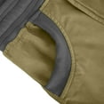 thumbnail image 6 of Mohiass Women's Cargo Capris Hiking Lightweight Quick Dry Summer Outdoor Casual Travel Pants with Pockets Army Green 3XL, 6 of 7