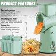 thumbnail image 5 of Multifunction Cheese Grater Kitchen Food Tools Chopper Beige, 5 of 5