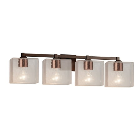 

Justice Design Group Fsn-8434-55-Seed Fusion 4 Light 31 Wide Bathroom Vanity Light -