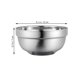 thumbnail image 3 of 6pcs 13cm Double Layer Stainless Steel Bowls Anti-Hot Insulated Child Soup Bowl Family Dinnerware Rice Holder, 3 of 4