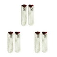thumbnail image 2 of Youkk Feet Dry And Comfortable With These Breathable Bed Socks Christmas Theme Colorful snowman 3Set, 2 of 6