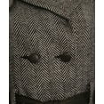 thumbnail image 3 of Double Zero Double Breasted A-Line Coat, Coffee, 3 of 5