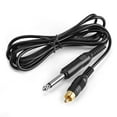 thumbnail image 1 of Cord  Connector 187cm/6ft Straight Interface Hook Line Cable Wire Artist Body Art Paint Machine, 1 of 9