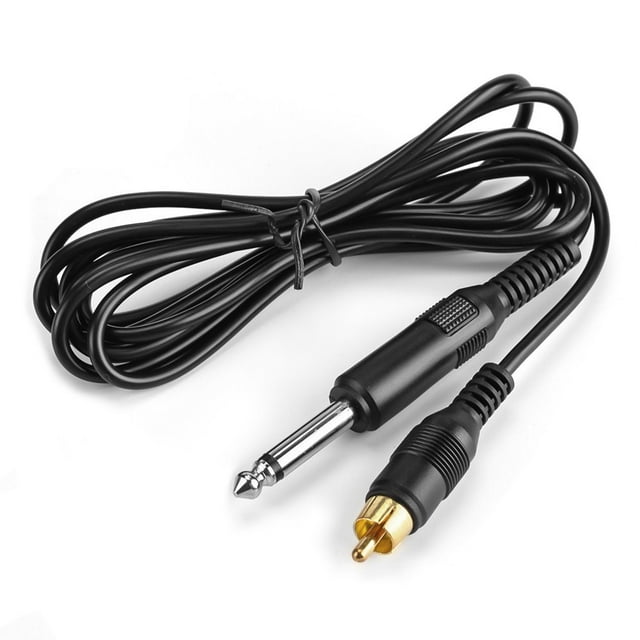 Cord Connector 187cm/6ft Straight Interface Hook Line Cable Wire Artist Body Art Paint Machine