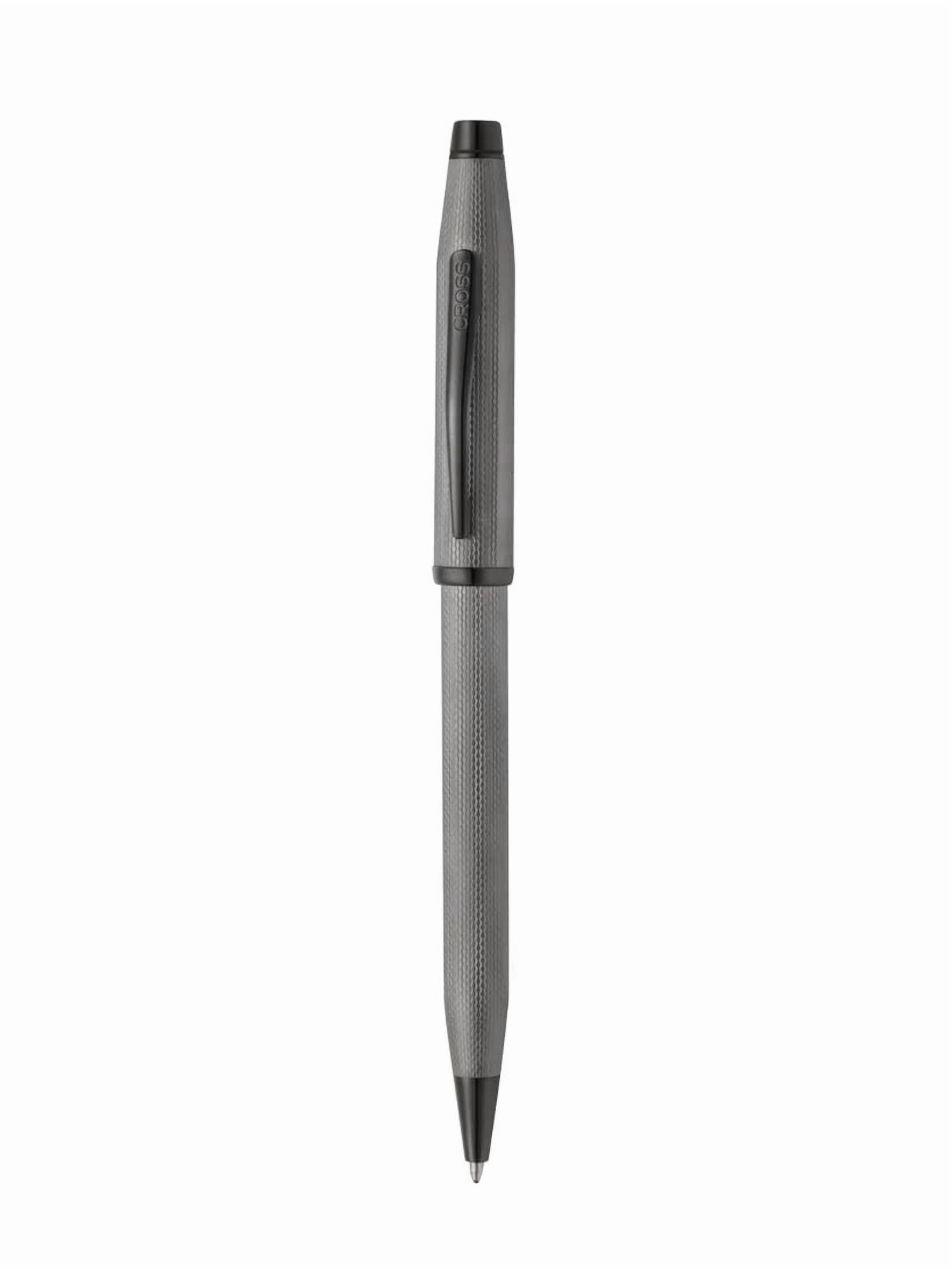 Cross Century® II Polished Slate Gray Engraved Diamond Pattern with Slate Gray PVD Appointments Ballpoint Pen