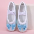 thumbnail image 5 of LvhaoGJOB Girls' Ballet Flats for Dance Class - Soft Flexible Sole, Elegant Design, 5 of 9