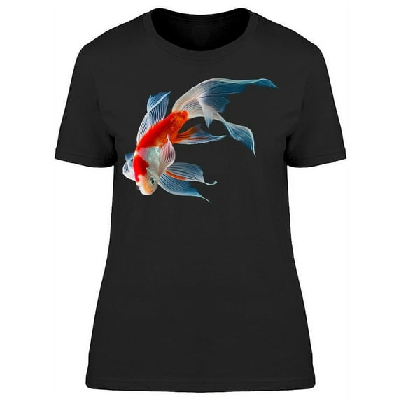 Super Cool Koi Fish Isolate T-Shirt Women -Image by Shutterstock, Female Large