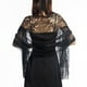 thumbnail image 2 of Chal de encaje para dama de honor, vestido de noche, chal Cheongsam, fiesta, cena, chal de encaje hueco, bufanda para mujer, 2 of 6