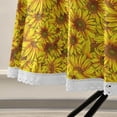 thumbnail image 5 of Coolnut 60" Sunflower Outdoor Tablecloth with Umbrella Hole and Zipper, Waterproof Round Tablecloth for Party,Patio,Picnic,Holiday Dinner,Summer, 5 of 7