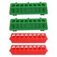 thumbnail image 1 of 4Pcs Small Chicken Feeders Red For Pigeons, 1 of 8