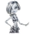 thumbnail image 2 of Monster High Skull Shores Black and White Frankie Stein Doll 2011 Mattel X0593, 2 of 3