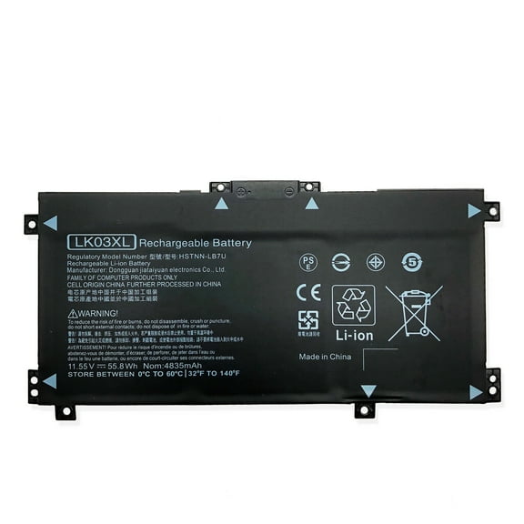 11.55V Battery For LK03XL HP Envy 17M 17M-AE HSTNN-LB7U 916368-421 L09049-541