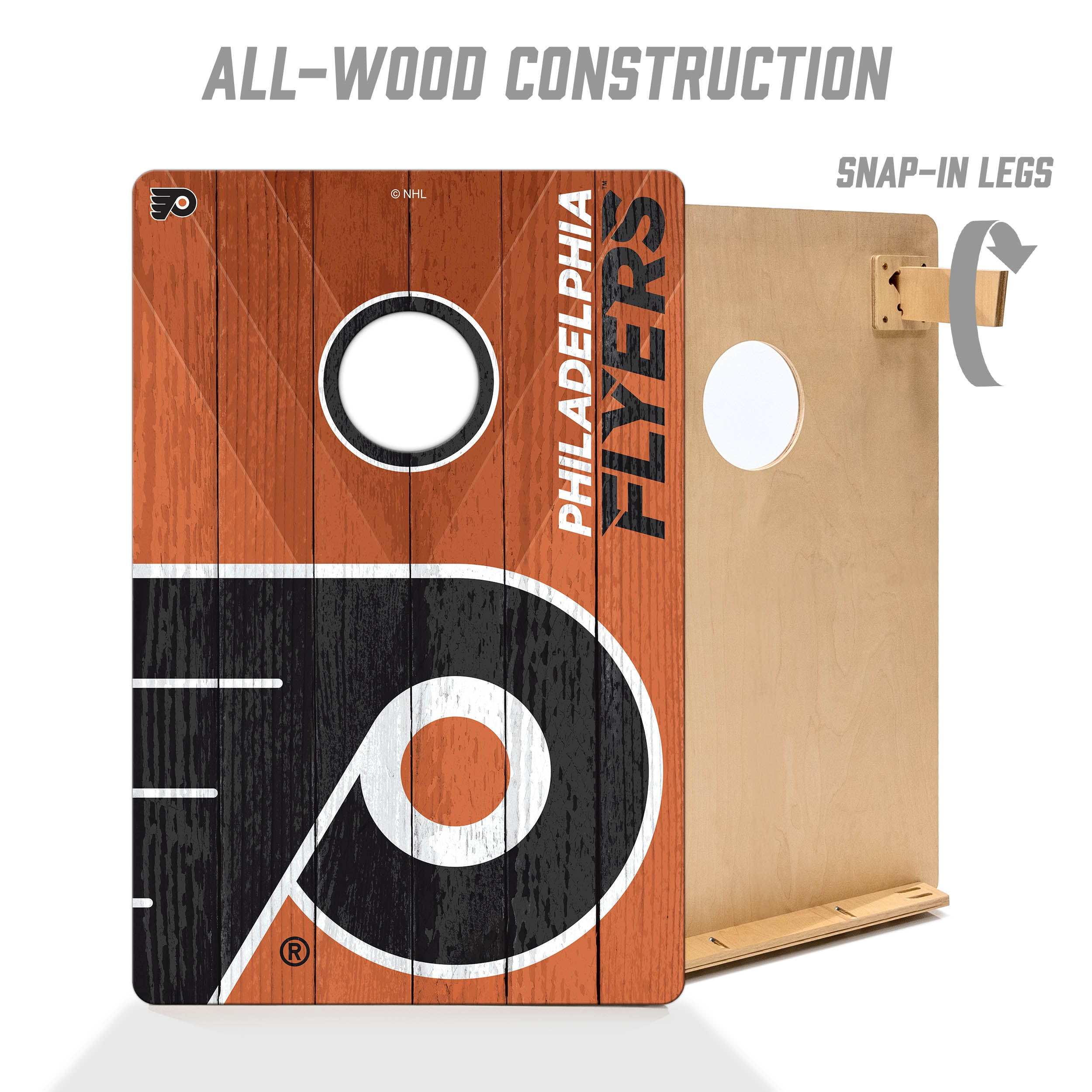YouTheFan NHLPhiladelphia Flyers 2' x 3' Cornhole Game
