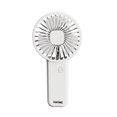 thumbnail image 4 of Ventilador Mini portátil Carga USB Refrigeración 3 velocidades Ventiladores pequeños para exteriores Blanco, 4 of 7