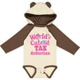 thumbnail image 3 of Inktastic Tax Deduction Worlds Cutest Girls Girls Long Sleeve Baby Bodysuit, 3 of 5