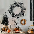 thumbnail image 4 of YIKA Halloween Decoration Decoration Halloween Wreath For Front Door Artificial Halloween Front Door Wreath For Indoor Outdoor Home Party Wreath F3Halloween Yard Decor, 4 of 9