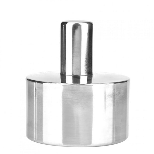 Lámpara de quemador de alcohol de 400 ml, quemador de Bunsen de alcohol, lámpara de alcohol, quemador de alcohol espesado de acero inoxidable con tornillo y mecha, lámpara dental para química Ecomeon no