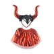 thumbnail image 1 of Disfraz de diablo de Halloween para niños, juguete de simulación, accesorios de juego de simulación, faldas de tutú para rojo, 1 of 9